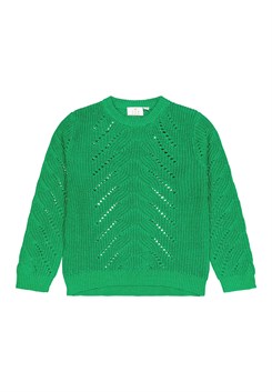 The New Jiva knit Pullover - Bright Green